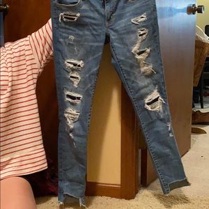 American Eagle super stretch jeans